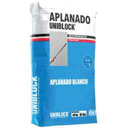 Aplanado Blanco Uniblock