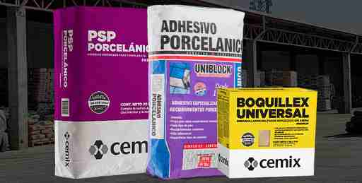 adhesivos y boquillas uniblock cemix